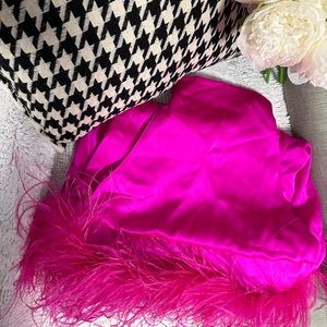 Amanda Uprichard Lunaria Dress in Hot Pink